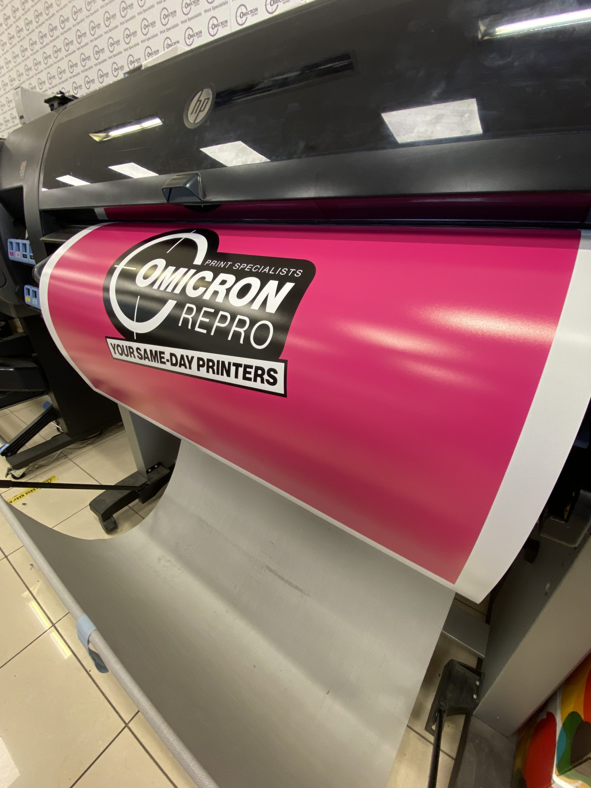 Poster printing Omicron Repro Canterbury